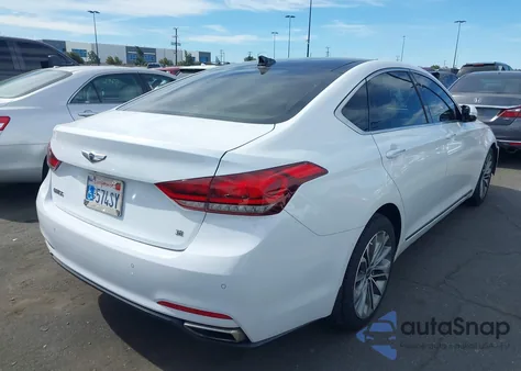 2015 Hyundai Genesis 3.8 из США, поврежденный, VIN KMHGN4JE1FU053921